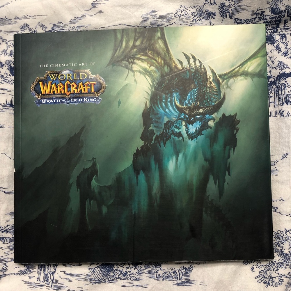 Cinematic Art of World of Warcraft : Wrath of the Lich King - W/ Inserts Clean